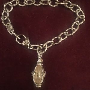 Judith Ripka JR Sterling Bracelet